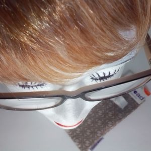 FOSTER GRANT COLOR READ+2.50 NEW With case Black & Beige